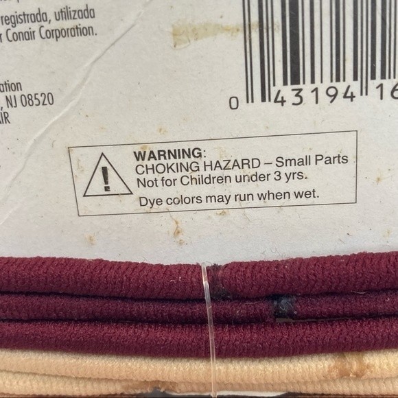 Scunci Hair Ties Ponytail Elastics No Metal Fall Warm Colors Red Tan - Picture 7 of 13